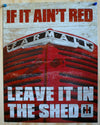 If It Aint Red Farmall Tin Sign Farm Barn Tractor International Harvester