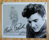 Elvis Presely The Sun Never Sets On A Legend Tin Sign Sun Records Graceland