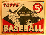 1955 Topps Wax Pack Baseball Cards Tin Sign MLB Dodgers Cardinals Yankees