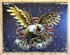 Live To Ride Tin Metal Sign Sturgis Motorcycle Eagle HD Garage Man Cave USA Bike