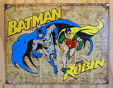 Batman And Robin Tin Sign DC Marvel Comics Comic Book Dark Knight Joker D054