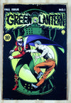 Green Lantern DC Comics Tin Metal Sign Comic Book Superhero Justice League