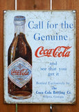 Coca Cola Atlanta Georgia Tin Sign Vintage Styled Advertisement AD Soda Pop E040