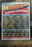 Remington Tin Sign Garage Man Cave Fire Arm Gun Sporting Cartridge Hunting