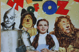 Wizard Of Oz Tin Metal sign Movie Poster Tin Man Dorothy Scarecrow Lion Toto