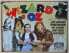 Wizard Of Oz Tin Metal sign Movie Poster Tin Man Dorothy Scarecrow Lion Toto