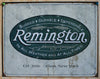 Remington All Weather Tin Sign Hand Gun Country Hunting Shot Trap Shoot Rifle