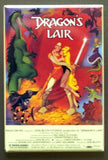 Dragons Lair Video Game Box Refrigerator Fridge Magnet Laser Disc 1980's