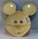 Vintage Mickey Mouse Halloween Mask Walt Disney Costume Ben Cooper Minnie Ears