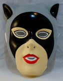 Vintage Catwoman Halloween Mask DC Comics Rubies Costume Co Batman Animated