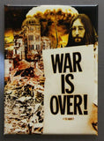 John Lennon War Is Over Refrigerator FRIDGE MAGNET Peace The Beatles Protest