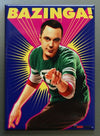 Sheldon Cooper BAZINGA! The Big Bang Theory Refrigerator FRIDGE MAGNET J19
