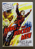 King of the Rocket Men Movie Poster Refrigerator FRIDGE MAGNET Sci Fi i11