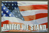 United We Stand Refrigerator Fridge Magnet USA Americana POW MIA Military US A11