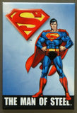 Superman The Man Of Steel Refrigerator Fridge Magnet DC Comic Books Movie