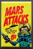 Mars Attacks Refrigerator Fridge Magnet Topps Wax Pack Sci Fi Comic Book