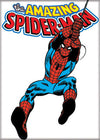Amazing Spiderman Web Costume FRIDGE MAGNET 90s Style Marvel Comic book art K19