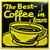 The Best Coffee In Town Tin Sign Restaurant Coffee Shop Bistro Cafe Kitchen E023