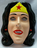 Vintage DC Comics Wonder Woman Halloween Mask Justice League Costume Superman Tiara