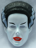 Vintage The Bride Of Frankenstein Halloween Mask Rubies Universal Monsters