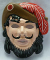 Walt Disney Captain Hook Vintage Halloween Mask Rubies  Pirate Peter Pan