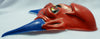 Vintage Plastic Red Devil Halloween Mask Mighty Max Warmonger 1994 Creepy Y057