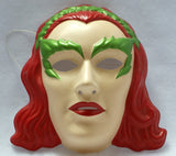 Batman Forever Poison Ivy Halloween Mask Near Vintage Rubies PVC DC Comics