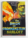 The Bride of Frankenstein Karloff Movie Poster FRIDGE MAGNET horror spooky