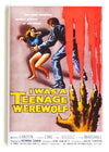 I was a Teenage Werewolf horro halloween movie poster FRIDGE MAGNET N09