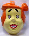 Vintage Wilma Flintstone Halloween Mask The Flintstones Large Adult Hanna Barbera