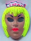 Vintage Princess Halloween Mask Collegeville 1984 Queen Crown Tiara  Y125