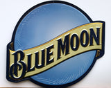 Blue Moon Beer Premium Embossed Tin Sign Bar Garage Alcohol Ande Rooney