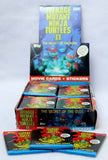 Vintage Topps TMNT Teenage Mutant Ninja 2 Turtles Wax Pack Trading Cards 3 Packs