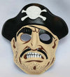 Vintage Collegeville Pirate Halloween Mask Pirates Skull Cross Bones Sailor Y128