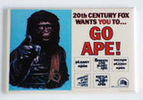 Go Ape FRIDGE MAGNET Planet of the Apes 20th century fox refrigerator magnet A9