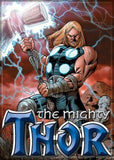Marvel Comics The Mighty Thor Glowing Hammer FRIDGE MAGNET The Avengers S22