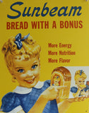Sunbeam Bread Vintage Styled Advertisement Tin Metal Sign Ad Grocery Kitchen