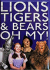 Lions Tigers and Bears Oh My! Fridge Magnet Wizard of Oz Movie Decor Dorthy D13