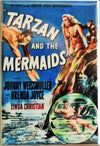 Tarzan and the Mermaids Movie Poster FRIDGE MAGNET B Flick Film Classic Movie AD
