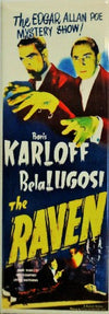 Edgar Allan Poe Mystery Show The Raven Movie Poster FRIDGE MAGNET Karloff Lugosi