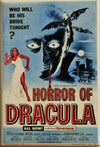 Christopher Lee Horror of Dracula Movie Poster FRIDGE MAGNET Cult Classic  Vampire Monster