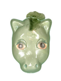 Vintage My Little Pony  Halloween Mask Green Plastic Brony Hasbro Bradley Rare Import