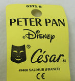 Vintage Walt Disney Peter Pan Halloween Mask 1980s 80s Cesar Costume Rare Y075