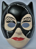 Vintage Catwoman Halloween Mask Batman Returns 1992 DC Comics Pfeiffer Y021