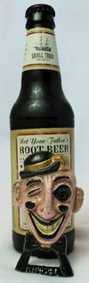Cast Iron Wham-ee Bottle Opener Vintage Style Classy Top Hat Winking Gentleman