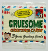 Vintage Topps Gruesome Greetings Cards Valentines Days Halloween Birthday Card 1992