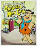 The Original Man Cave The Flintstones Tin Sign Cartoon Hanna Barbera Cartoons