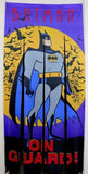 Vintage 1994 Batman Door Defender Doorway Banner Comic Book Superhero Comics