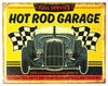 Full Service Hot Rod Garage Tin Metal Sign Rat Rod Race Car Mechanic Car Show B097