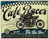 Anvil Moto Motorcycle Company Cafe Racer Tin Metal Sign Bike Garage Parts Power